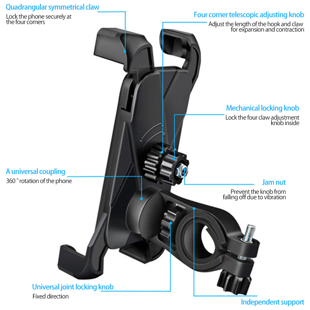 Phone Holder for Car 360° Widest View Flexible Long Arm Universal Handsfree Dashboard Suction Type Windshield Holder Phone Mount