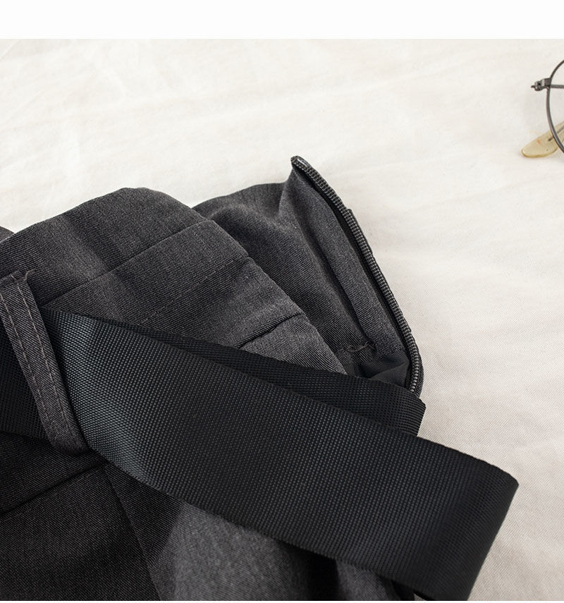 Workwear Style Skirt With High Waist And Thin Words Wrapped Hip Skirt