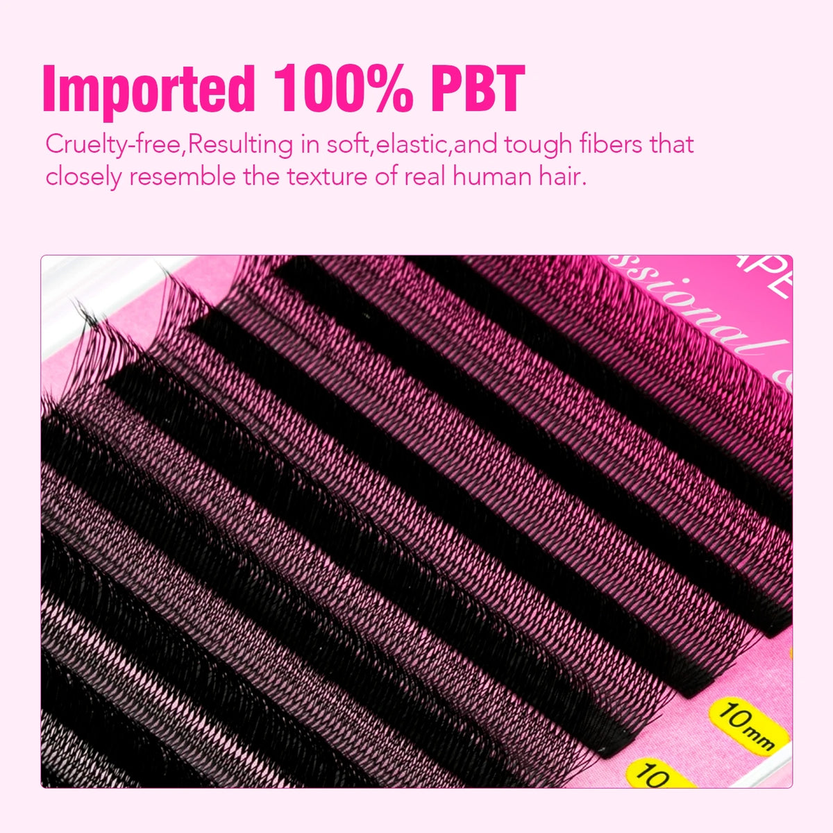 TDANCE U-Shaped 3D 4D 5D Eyelash Extension U Shape W Style Faux Mink Premade Fans Natural Soft Volume Makeup Eyelashes