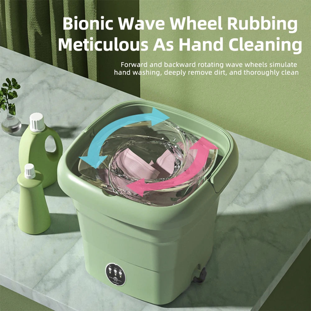 4.5L 220V portable drinking budget small travel folk washing machine sock and underwear washing machine
