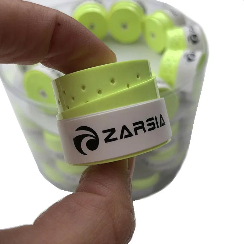 15PCS ZARSIA Laminated Perforated Tennis Overgrip Badminton Racket Sweatband Mesh Hand Glue Sticky Non-slip Fishing Rod Strap