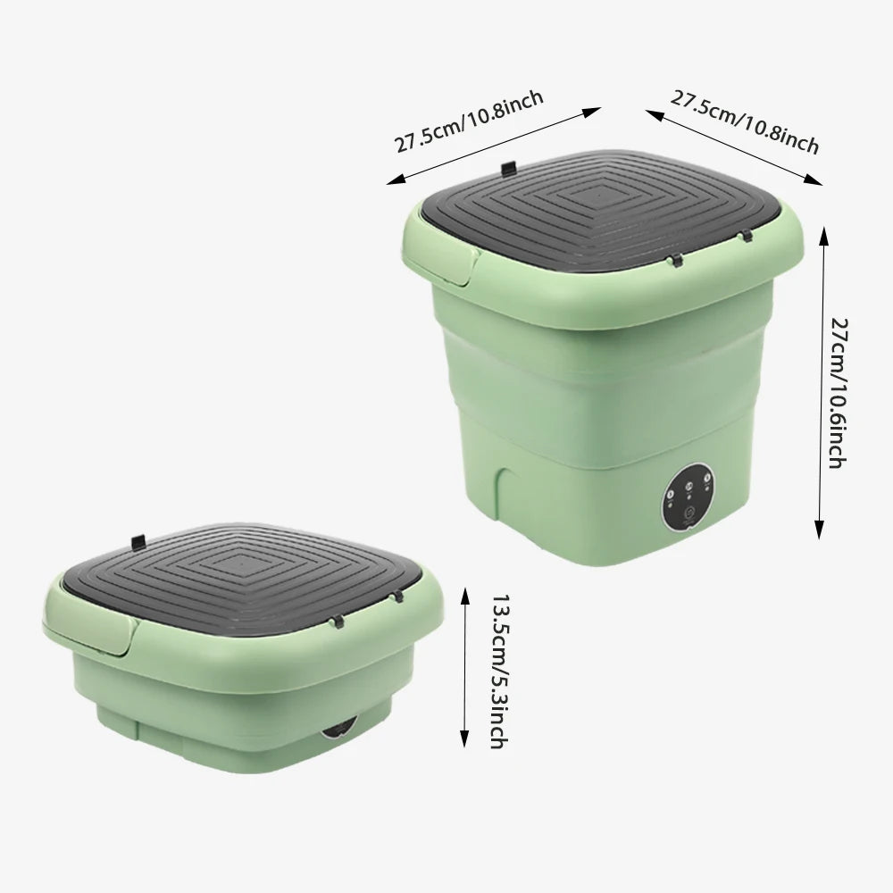 4.5L 220V portable drinking budget small travel folk washing machine sock and underwear washing machine