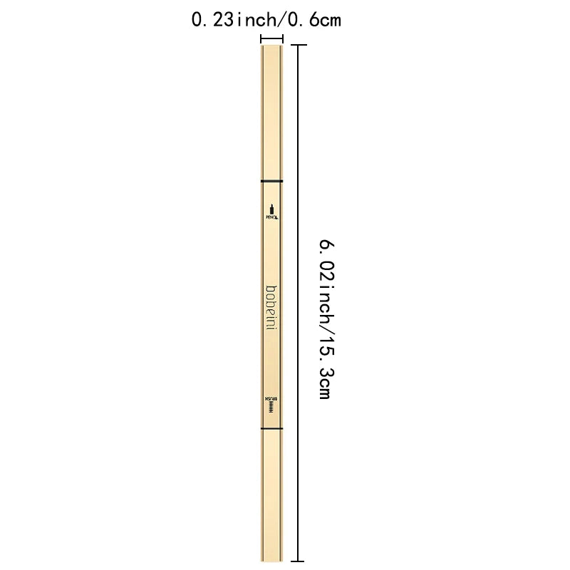Dual-Ended Waterproof Eyebrow Pencil – Precise, Long-Lasting & Smudge-Proof Brow Makeup