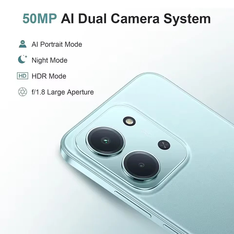 EU Redmi 15C Mobile Phone EU Version MediaTek Helio G81 Ultra 50MP AI Dual Camera 6.9" 120Hz Display 6000mAh Battery No Charger