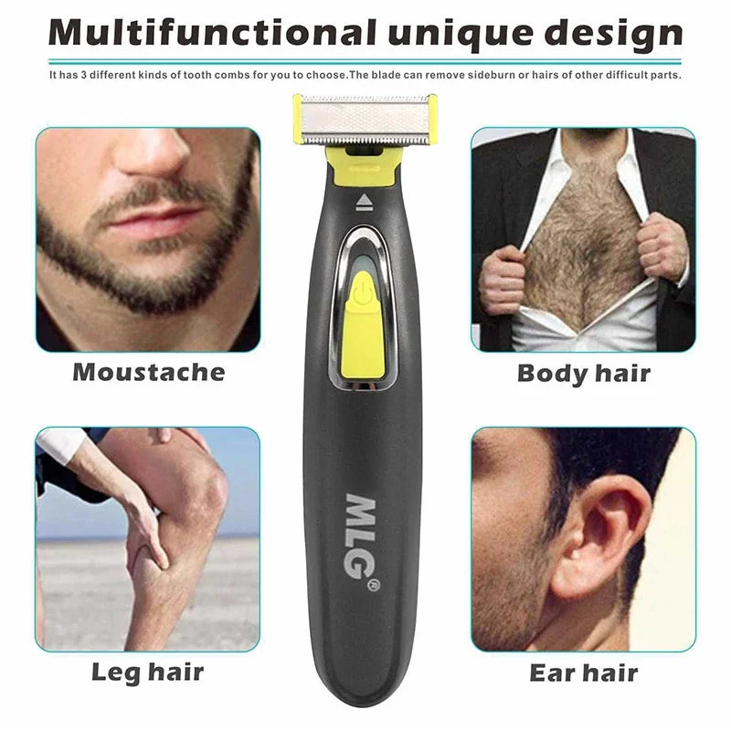 MLG Hot Selling Household Beard Shaver Easy Operation Beard Trimmer and Convenient Beard Shaving Razor
