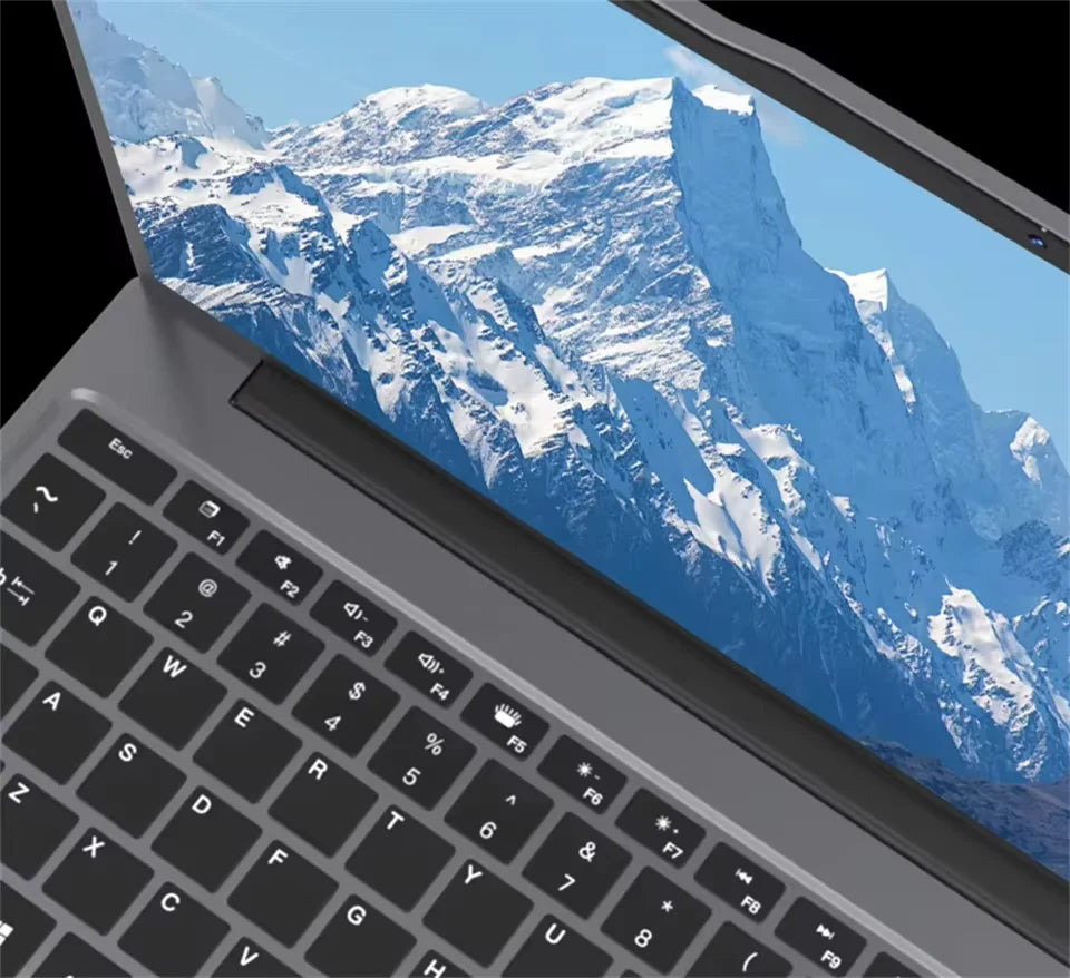 FUCHU 15.6'' PC Computer 16GB DDR4 RAM 1TB 2TB SSD Intel I3-6100U Computer Fingerprint Unlock Windows 11 Laptops Office Study Notebook
