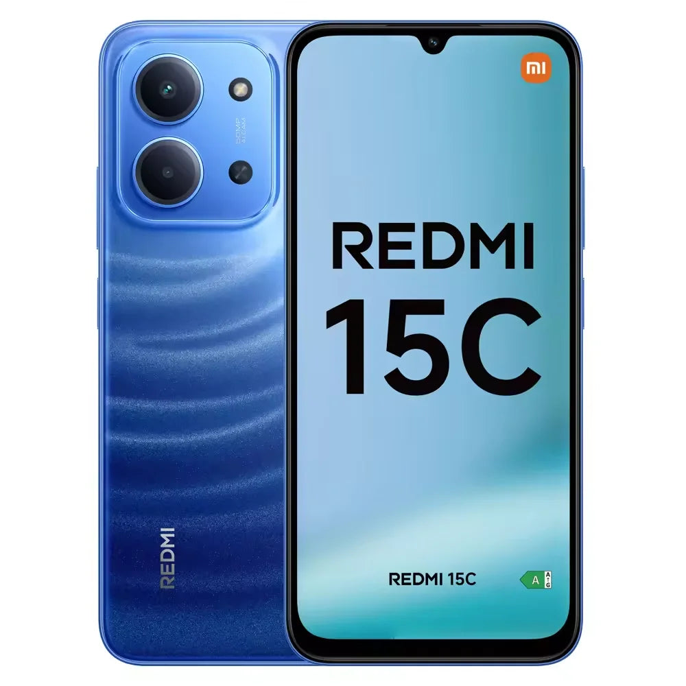 EU Redmi 15C Mobile Phone EU Version MediaTek Helio G81 Ultra 50MP AI Dual Camera 6.9" 120Hz Display 6000mAh Battery No Charger