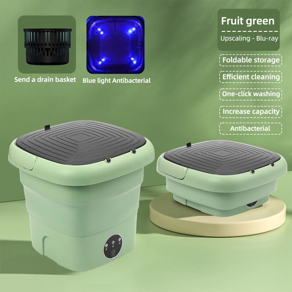 4.5L 220V portable drinking budget small travel folk washing machine sock and underwear washing machine