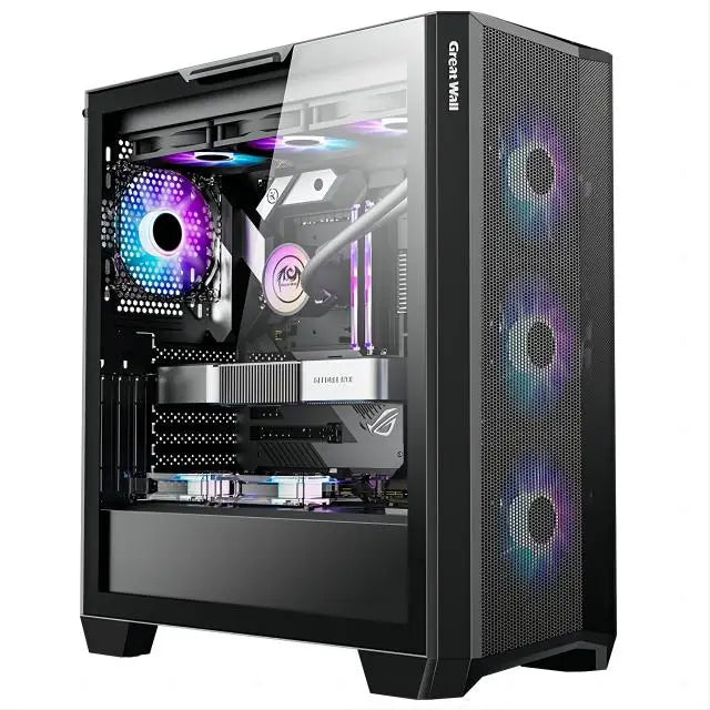 AOTESIER PC Gaming With Core i7 Processor/256G SSD 8GB /16GB RAM 3200MB DDR3/Windows 11 HD Graphics 4600 Graphics/ white