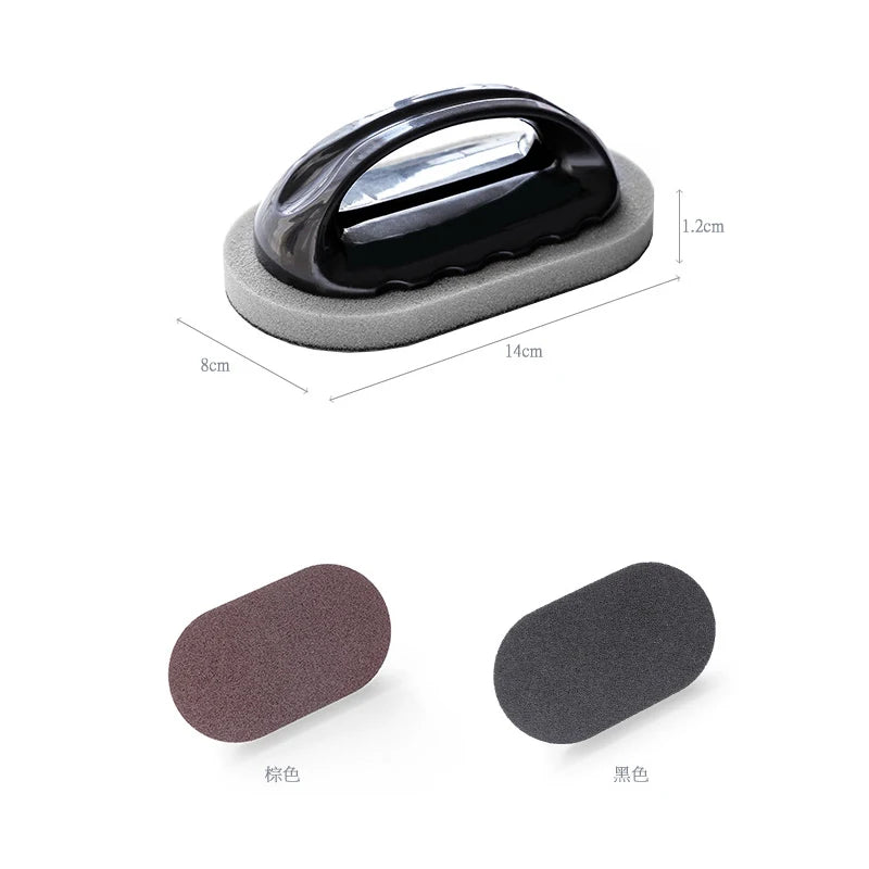 Kitchen Gadgets Magic Sponge Cleaning Sponge Kitchen Tools Strong Decontamination Brush with Handle Bathroom Kitchen Accessories