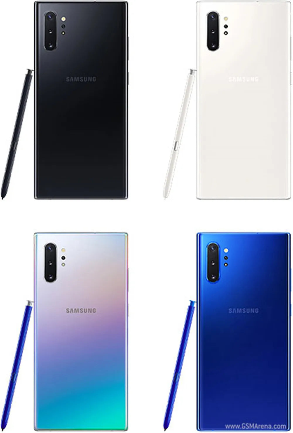 Samsung Galaxy Note10+ Note10 Plus 5G N976U N976B 256/512GB 12GB 6.8" AMOLED Octa Core Original 5G Mobile Phone