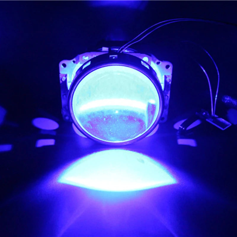 Car LED Devil Eyes Demon Evil Eye DRL LED Module For Headlight Projector Lens Retrofit DIY Red Blue Yellow White Green