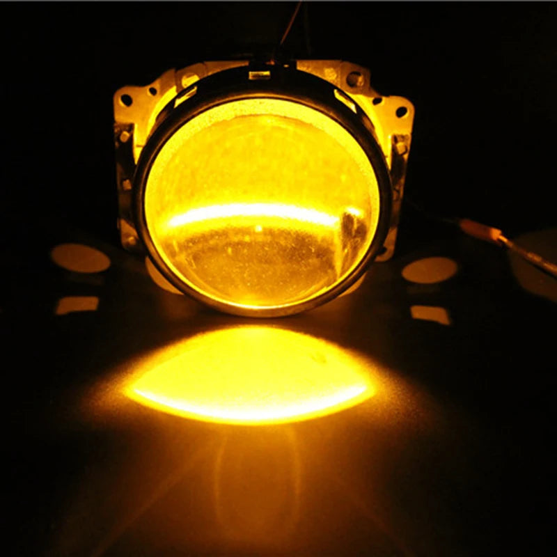 Car LED Devil Eyes Demon Evil Eye DRL LED Module For Headlight Projector Lens Retrofit DIY Red Blue Yellow White Green