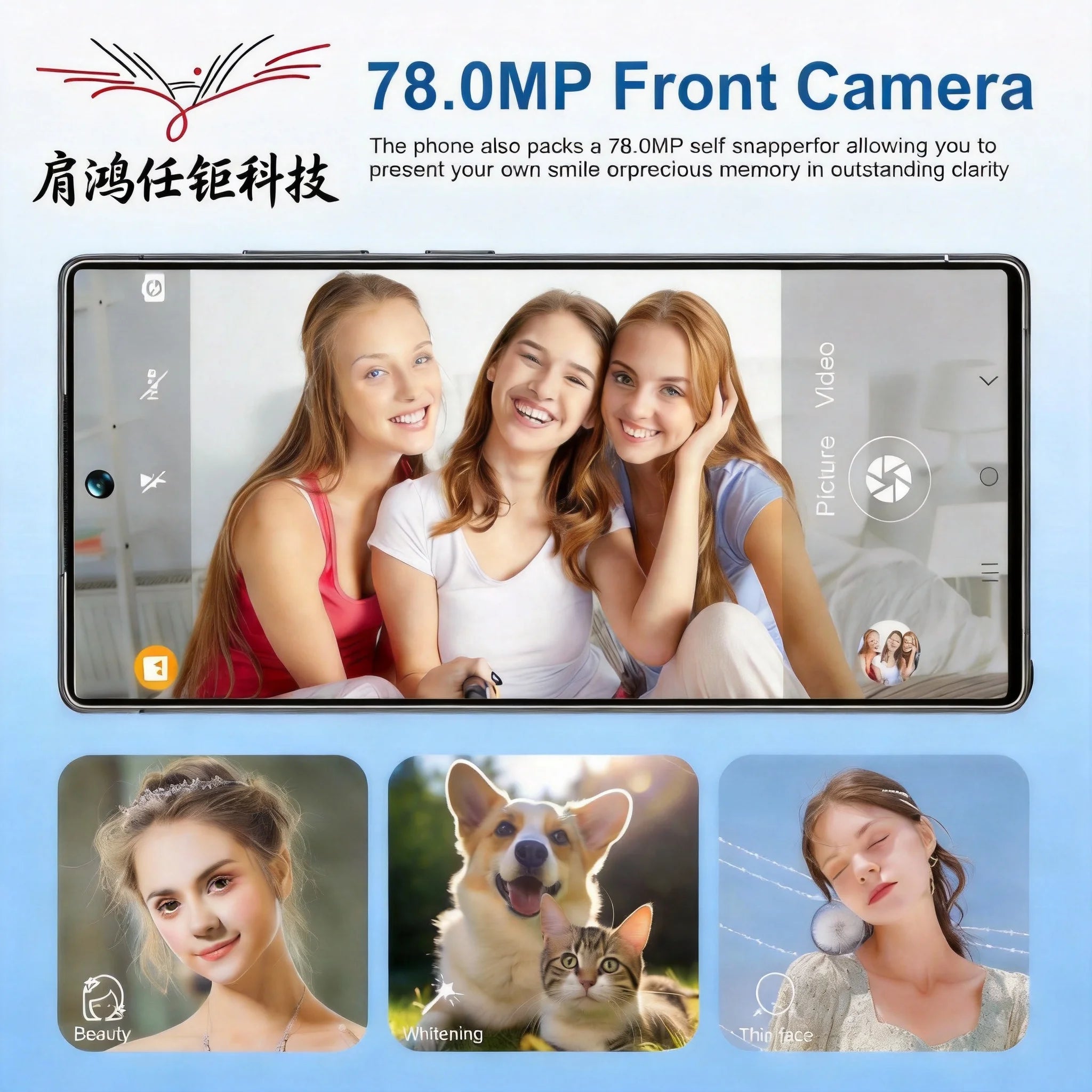 22G+2TB Android 16 7.3inch S25 Ultra Big Screen Phone 144Hz Display, Deca Core & Global Version GSM LED Built-in Pen GSM LED