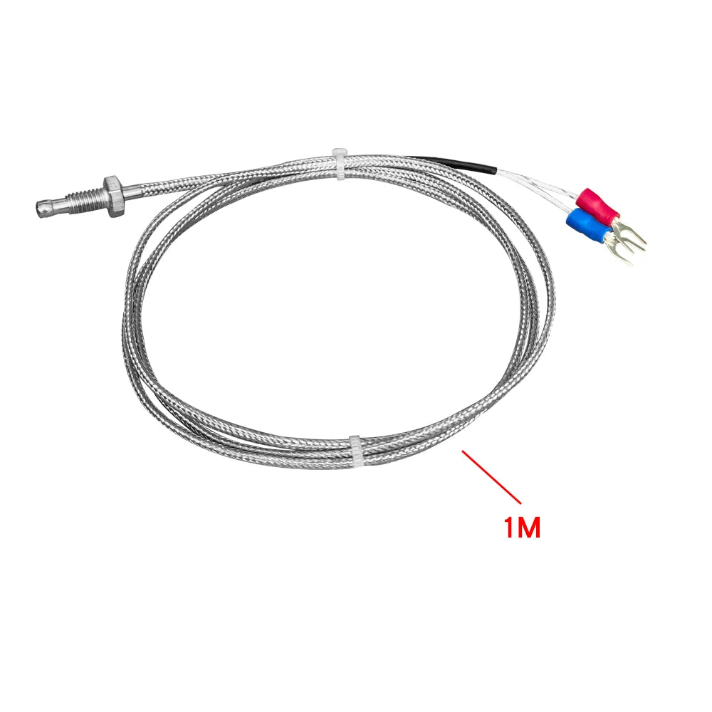 REX-C100 Digital PID Temperature Controller Thermostat SSR output Max.40A SSR Relay K Thermocouple Probe High Quality
