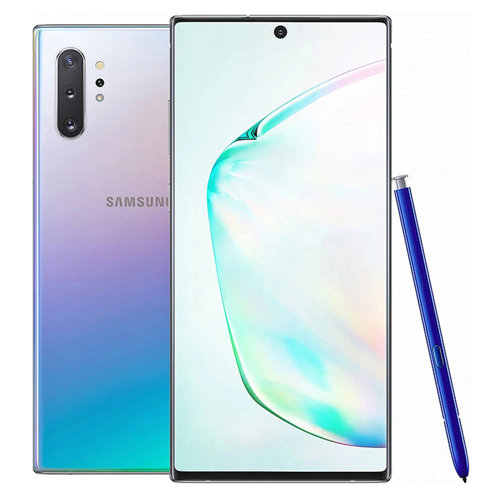 Samsung Galaxy Note10+ Note10 Plus 5G N976U N976B 256/512GB 12GB 6.8" AMOLED Octa Core Original 5G Mobile Phone