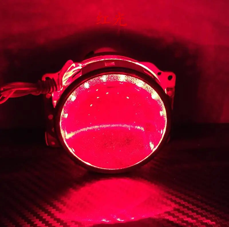 Car LED Devil Eyes Demon Evil Eye DRL LED Module For Headlight Projector Lens Retrofit DIY Red Blue Yellow White Green