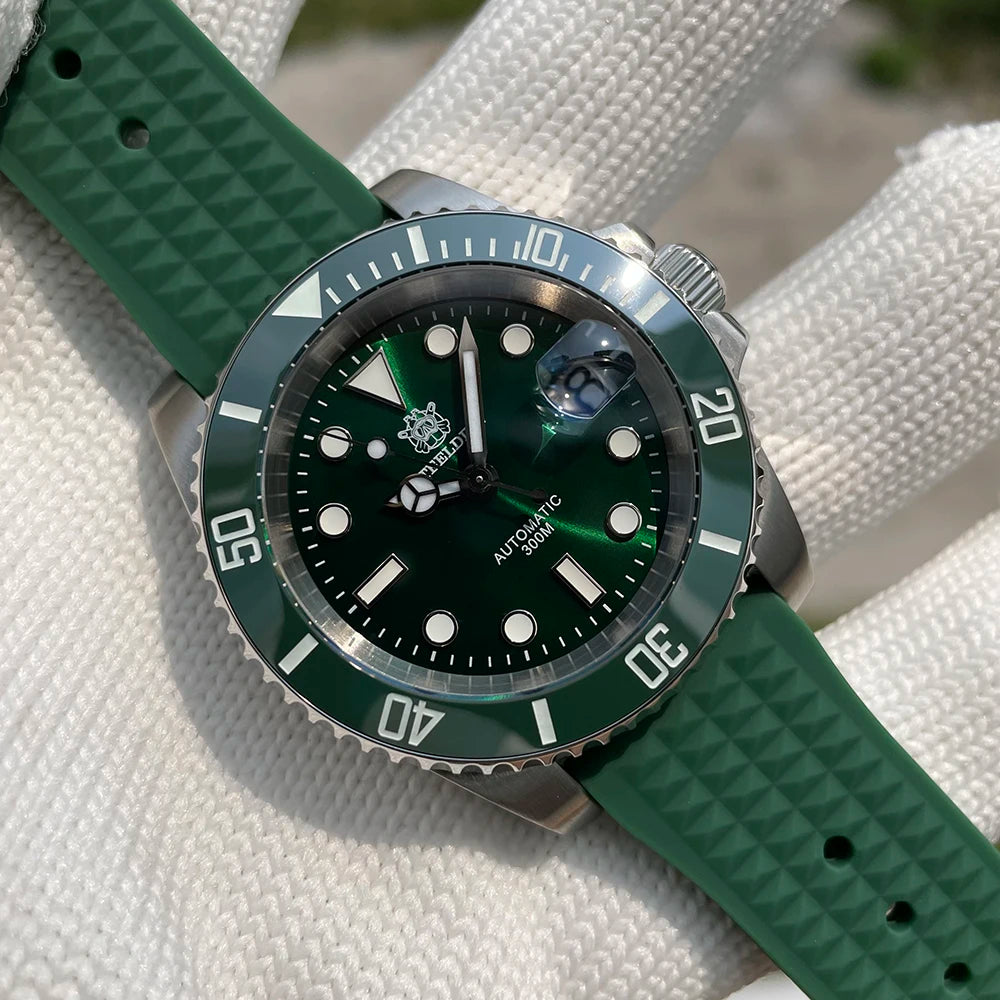 STEELDIVE 1953 Watch NH35 Automatic Mechanical 316L Stainless Steel BGW9 Lume Top Brand 200M Dive Wristwatch Men Reloj Hombre
