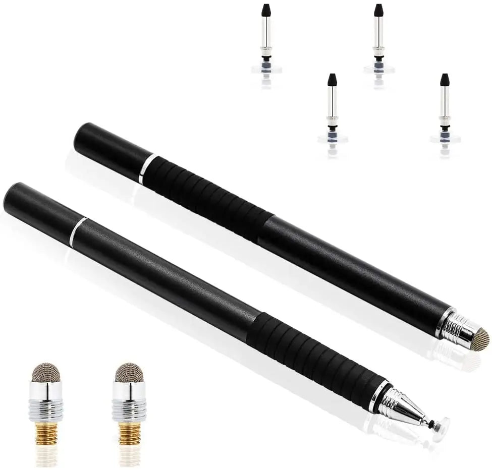 Universal 2 in 1 Fiber Stylus Pen Drawing Tablet Pens Capacitive Screen Caneta Touch Pen for Mobile Phone Smart Pen Accessories