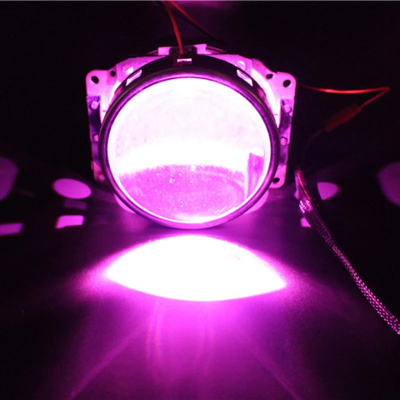 Car LED Devil Eyes Demon Evil Eye DRL LED Module For Headlight Projector Lens Retrofit DIY Red Blue Yellow White Green