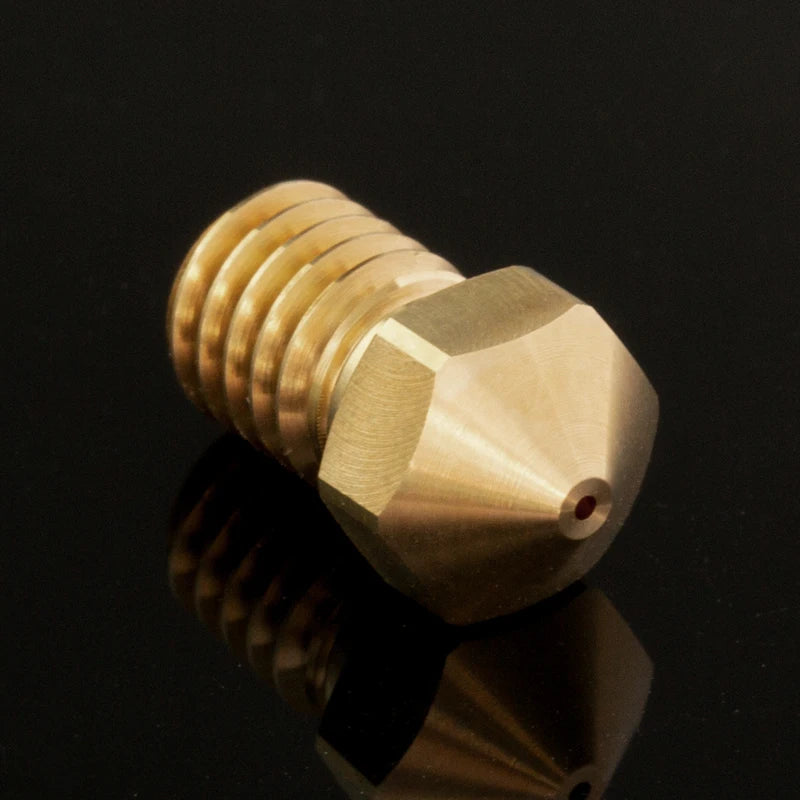 High Quality Series Brass V6 Nozzles for 3D Printer 0.4mm M6 Threaded Nozzle for Titan Extruder 3D Nozzles V5 V6 J-Head Hotend