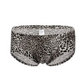 Breathable Sexy Men's Boxers Leopard Four Corner Underwear Men Bodysuit Underwear Panties Underpants Cueca Boxershorts Homme