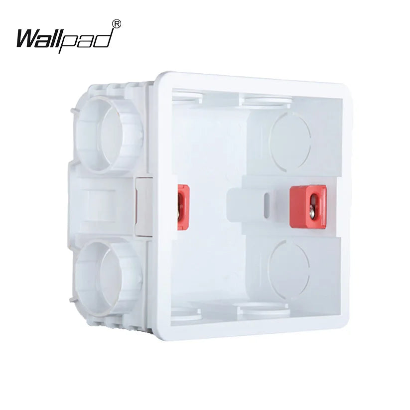 Double EU French Electrical Power Outlet Brown Brushed Aluminum Panel Wall Socket 146 * 86mm Wallpad L6