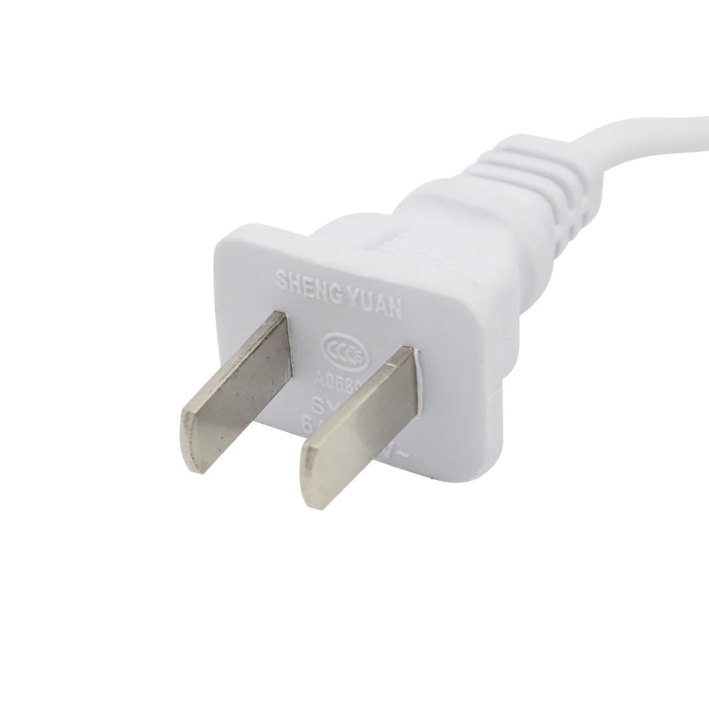 T5 T4 Power Cord With Switch 1m Extension Cords Power Cable US Plug Adapter Connector Wire 2.5A for LED Lights Fluorescent Lamps