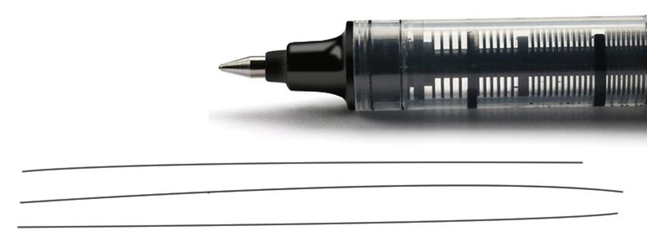 Deli Sign Gel Pens Direct Liquid Ballpoint Tungsten Carbide Beads Pen For Writing School Office Stationery Supply