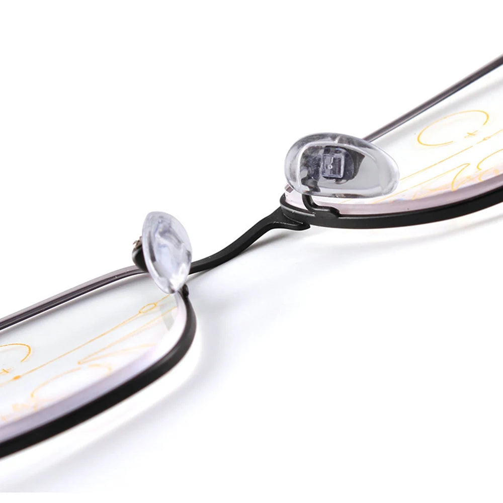Full-rim Large Frame See Far and Near Progressive Multifocal Anti-blue Light Reading Glasses +0.75 +1.25 +1.5 +2 +1.75 TO +4