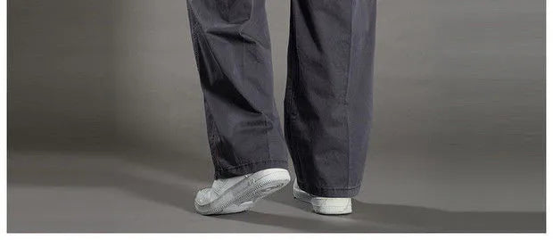 Calças Cargo de Homem Verão Primavera Algodão Roupa de Trabalho Novidade Tamanho Grande 6XL Casuais Escalada Joggers Calças de Treino Calças de Outono Hombre