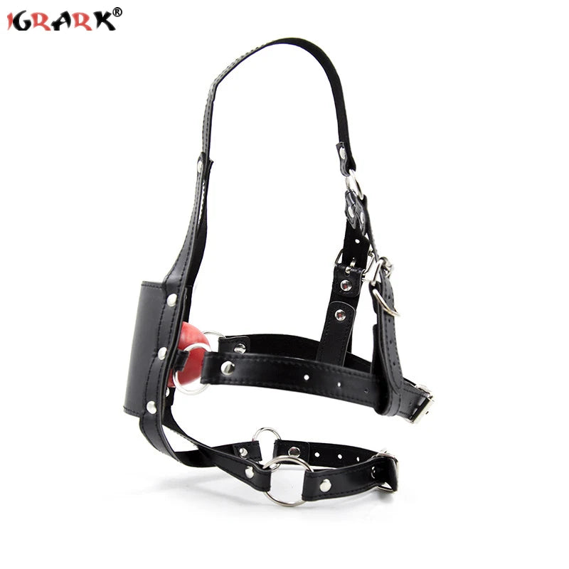 BDSM Bondage Set Role Playing Open Mouth Oral Gag Harness Couples Roleplay Fun Erotic Products Games Toys for Women Men Adult 18
