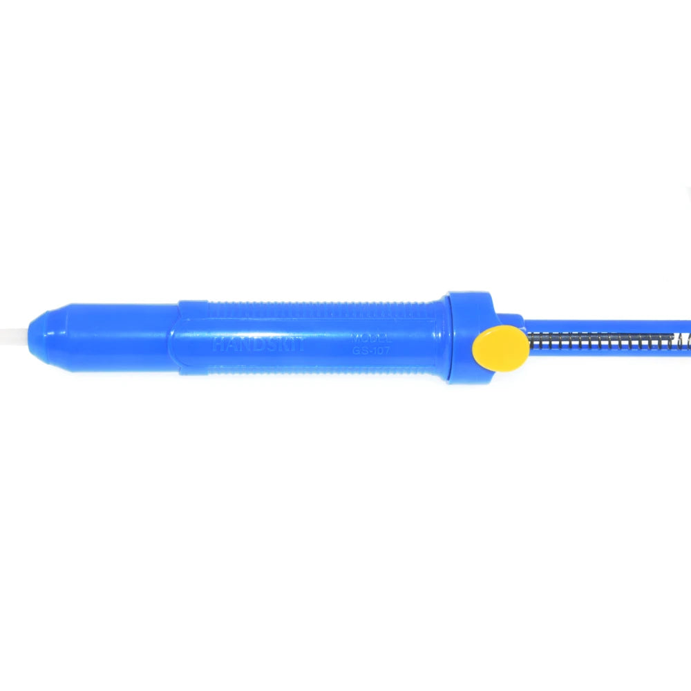 Blue Anti-Skid Desoldering Pump Super Big Powerful Plastic Electronic Welding Solder Suction Sucker Vacuum Tin