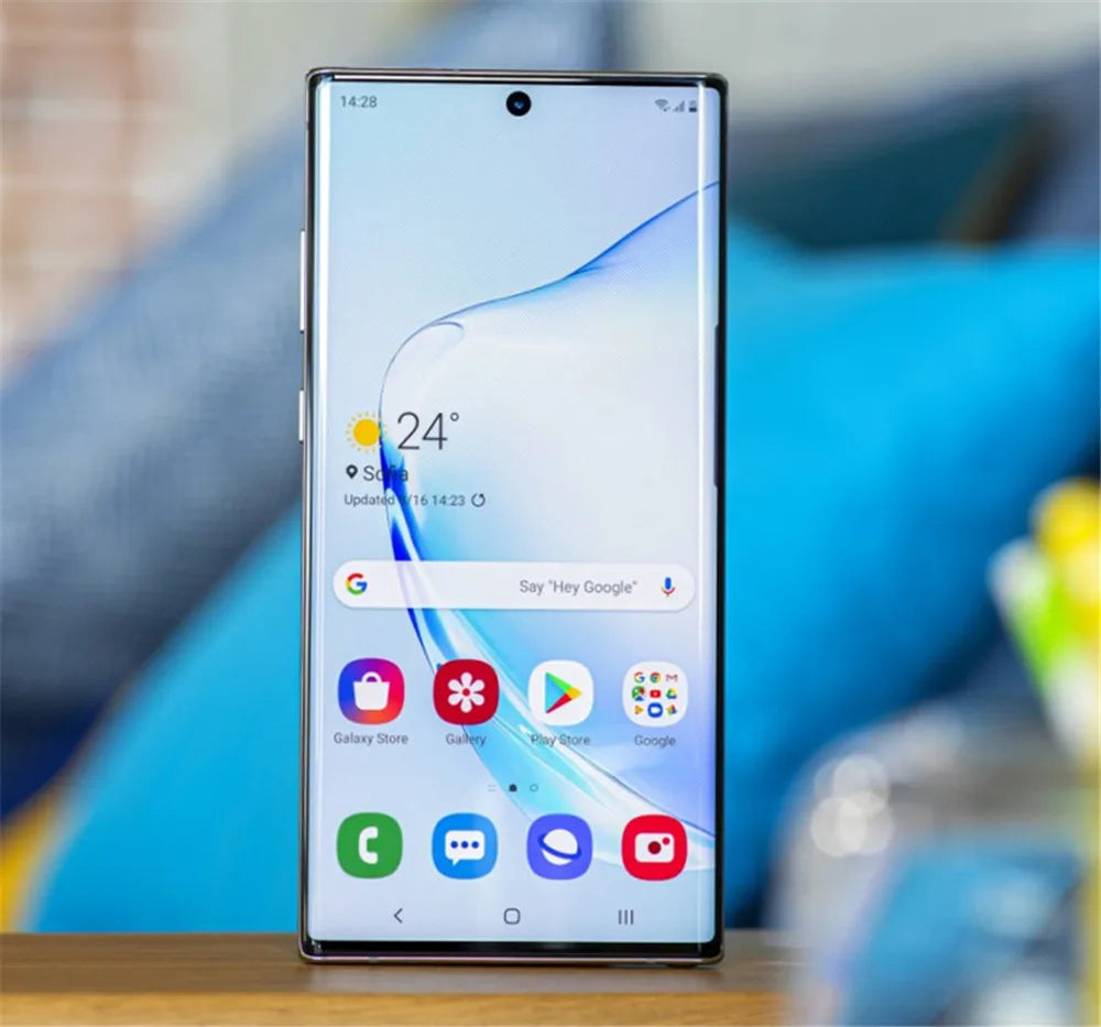 Samsung Galaxy Note10+ Note10 Plus 5G N976U N976B 256/512GB 12GB 6.8" AMOLED Octa Core Original 5G Mobile Phone