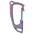Titanium Carabiner Keychain Clip Keychain Bottle Opener Key Holder For Keychain 2 In 1 Key Chain For Shopping Hiking Camping