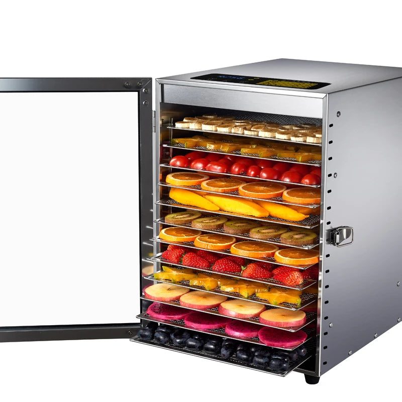 12 Layers Fruit Dryer Electric Meat Grinder Drying for Vegetables Food Dehydrator Drying for Vegetables and Fruit Drying Machine