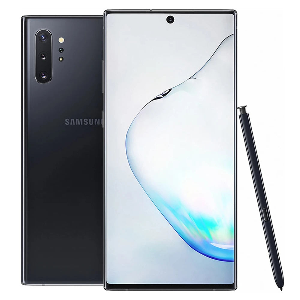 Samsung Galaxy Note10+ Note10 Plus 5G N976U N976B 256/512GB 12GB 6.8" AMOLED Octa Core Original 5G Mobile Phone