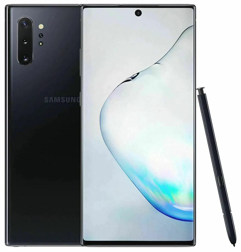 Samsung Galaxy Note10+ Note10 Plus 5G N976U N976B 256/512GB 12GB 6.8" AMOLED Octa Core Original 5G Mobile Phone