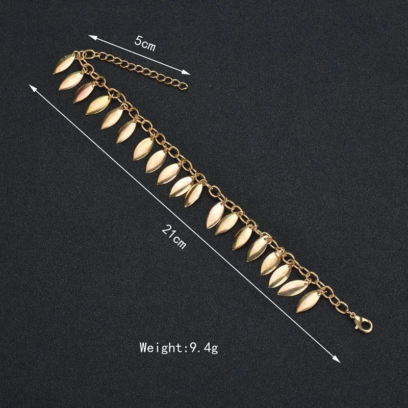 Bohemian Multilayer Shell Beads Anklets For Women Vintage Star starfish Ankle Bracelets on Leg Foot Chain Summer Beach Jewelry