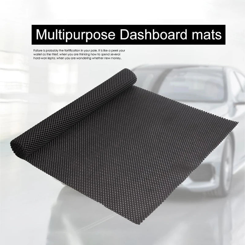 Car Trunk Mat Non-slip Soft DIY Free Cutting Easy To Clean Mat Outsize Mesh Fabric Mats PVC Foam Custom Anti Slip Mat 150cm*50cm