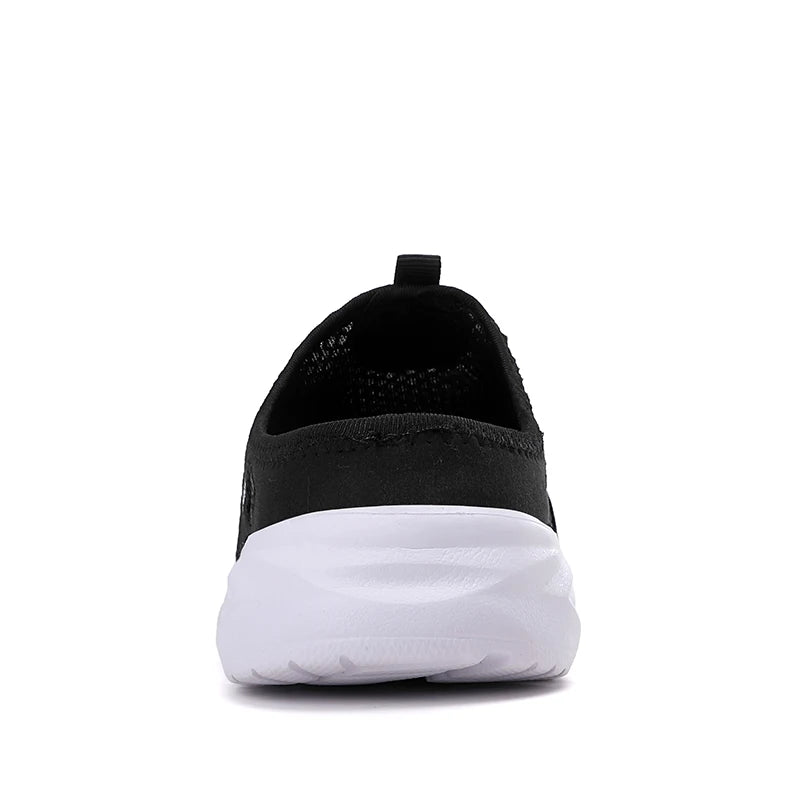 YRZL Mens Half Slippers Summer Breathable Mesh Mens Shoes Outdoor Casual Walking Shoes Large Flat Light Mesh Slippers Sandals