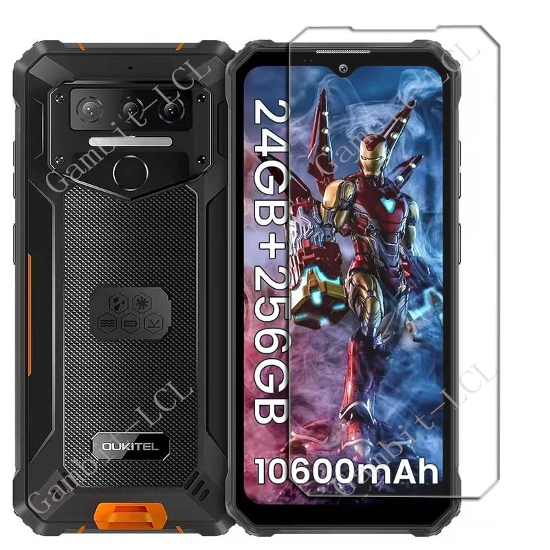 2PCS For Oukitel WP100 Titan WP200 Pro WP210 WP23 Plus WP300 WP35 WP39 WP53 S WP55 Ultra Screen Protection Tempered Glass Film