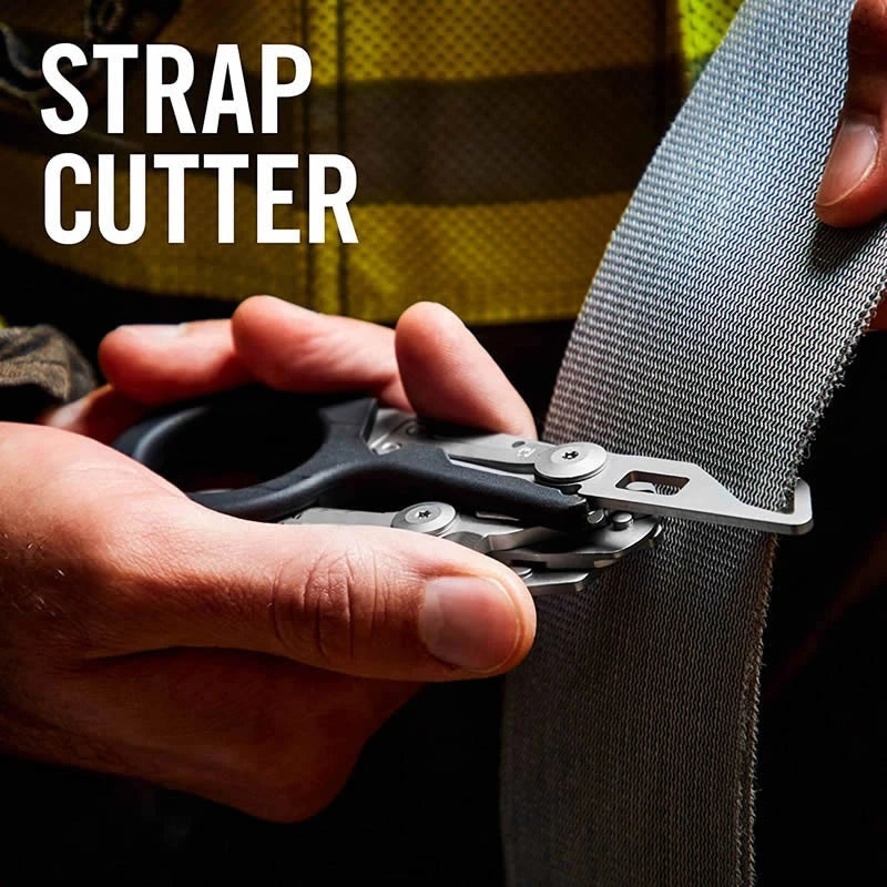 Multifunction Scissors Leatherman Raptors First Aid Expert Tactical Folding Scissors Outdoor Survival Tool Combination Gadget