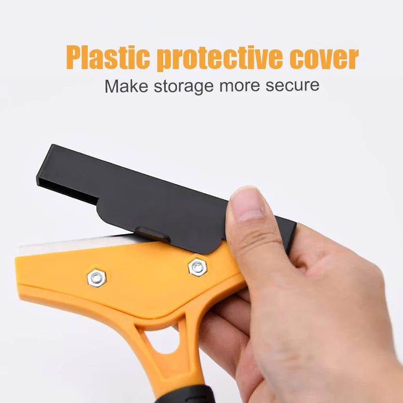 ALIWRAP Metal Blade Scraper Spatula Car Glue Sticker Remover Household Cleaning Window Ceramic Glass Oven Stain Removal Squeegee