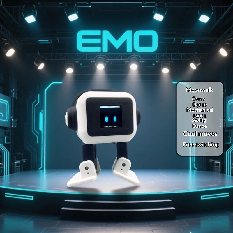 Emo Robot Voice Recognition Pet Robot AI Communication Intelligent Robot Electronic Toys Desktop Companion Robot For Kids Gift