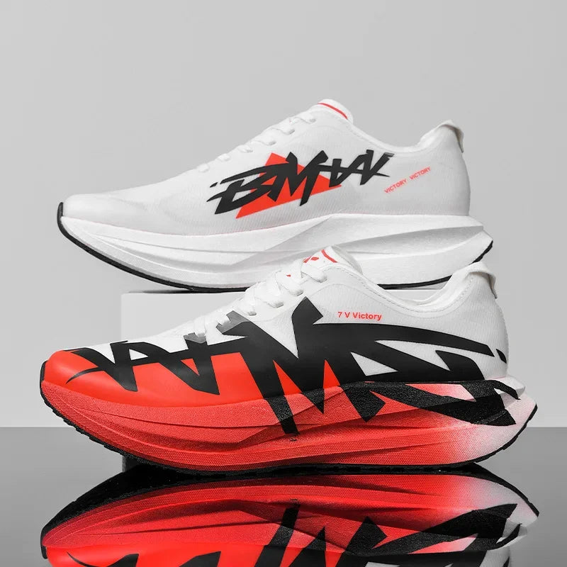 Men's Cushioning Running Shoes Lightweight Athletic Casual Sneakers Male Non-Slip Sports Shoes Outdoor Travel Walking Shoes