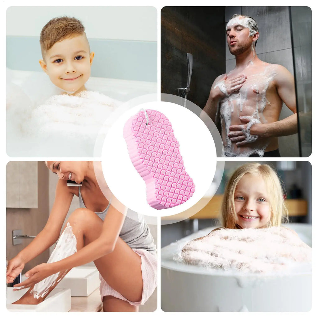 MagicSponge Bath Sponge Scrubbing Tool Body Dead Skin Remover Exfoliating Cleaning Shower Brush Peeling Sponge