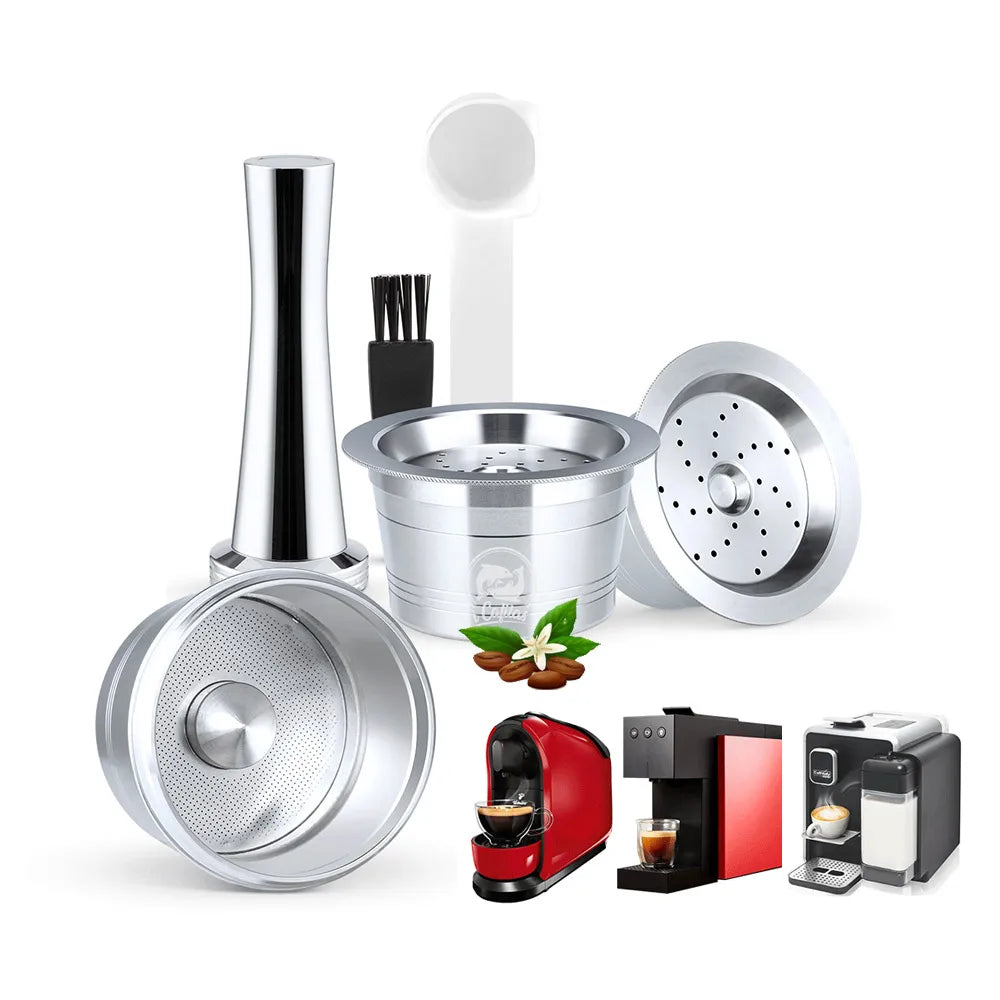 Reusable Coffee Capsule for K-FEE Tchibo Cafissimo Classic Refillable Cafe Filters Stainless Steel Espresso Coffee Pods