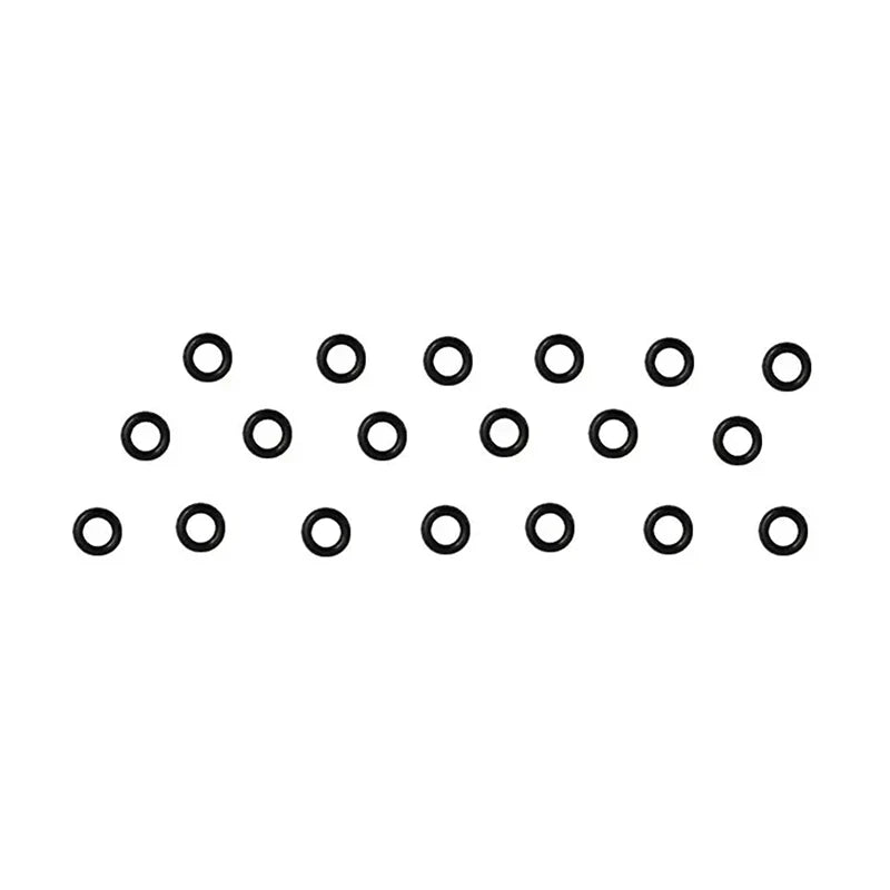 10un/lote O-ring de borracha para saída de limpeza de pistola de água de alta pressão, anel preto, acessórios para máquina de lavar carro, acessórios para pistola de água para estética automóvel