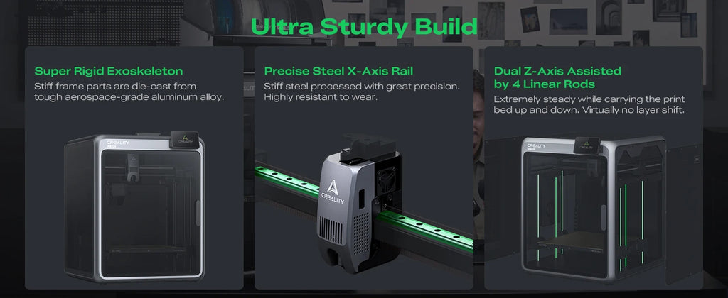 Creality 3D printer k2 Pro combo, with ultra-high printing speed and ultra-large printing size